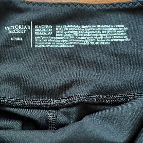Black Victoria Secret leggings - Picture 6 of 7